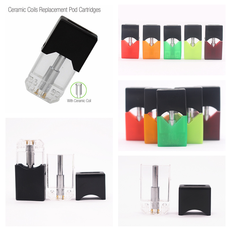 JUUL pods 5 ceramic pods empty for oils DIY Vape liquid JUUL pods 5 ceramic pods empty for oils DIY Vape liquid