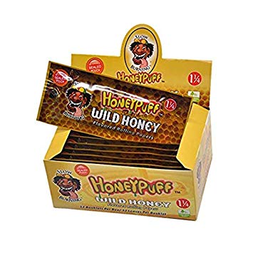 HoneyPuff Honey Flavored Rolling Papers 32 leaves per pack HoneyPuff Honey Flavored Rolling Papers 32 leaves per pack