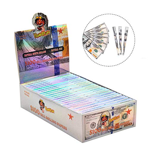 HoneyPuff $100 Bill Rolling Papers Natural Gum King Size 24leavs HoneyPuff $100 Bill Rolling Papers Natural Gum King Size 24leavs