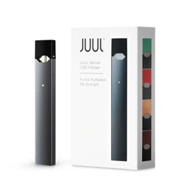 JUUL Vape Device and USB Charging Dock JUUL Vape Device and USB Charging Dock