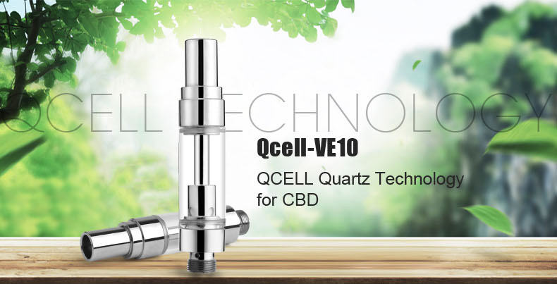 Qcell Quartz CBD / THCA cartridge .09ml