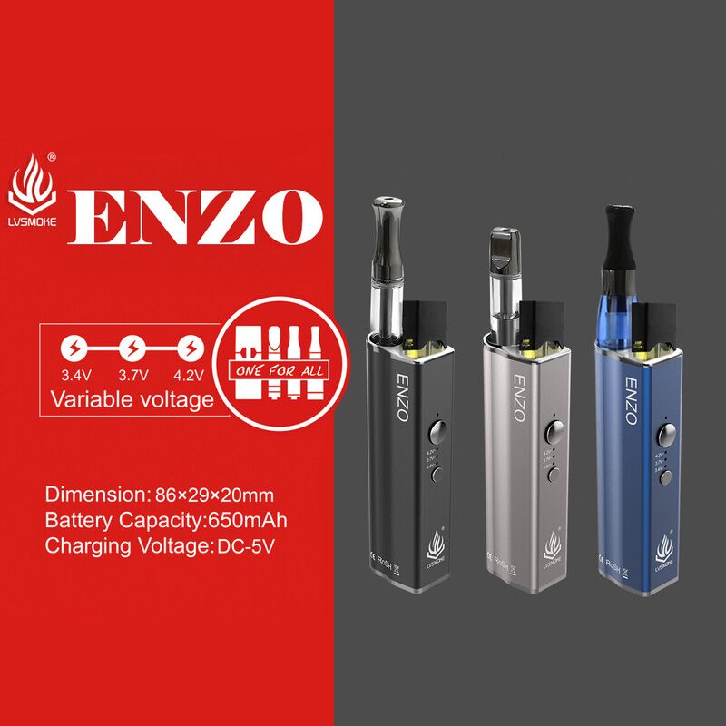 ENZO 4 in 1 vaporizer device, its fit for 510 JuuL CE4