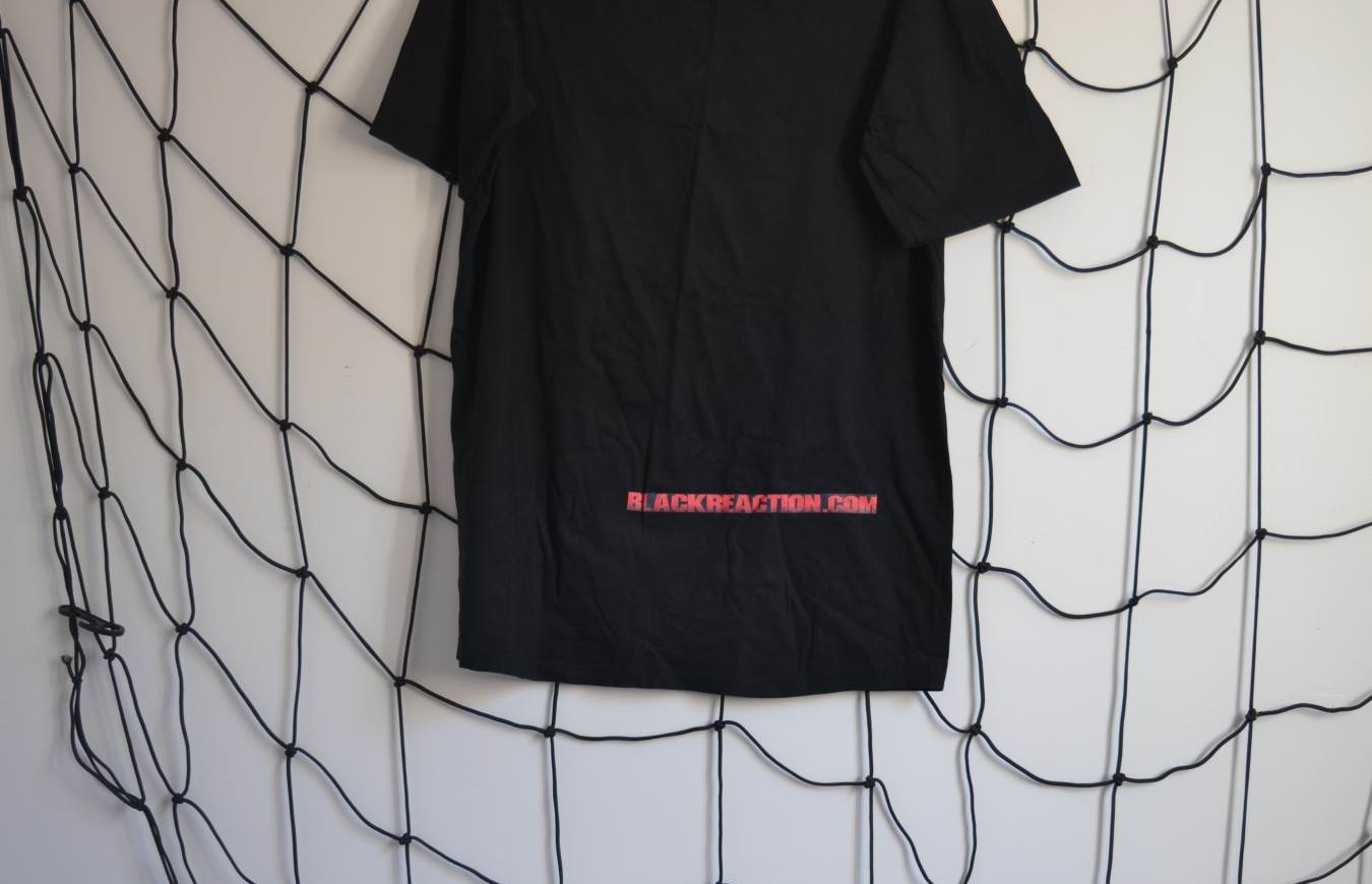 Black Reactrion T shirt Lion logo